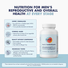 FullWell label detail highlighting folate, choline, and vitamin D.