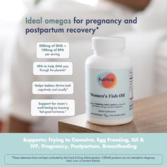 FullWell Prenatal Lemon DHA third-party testing seal communicates quality assurance.