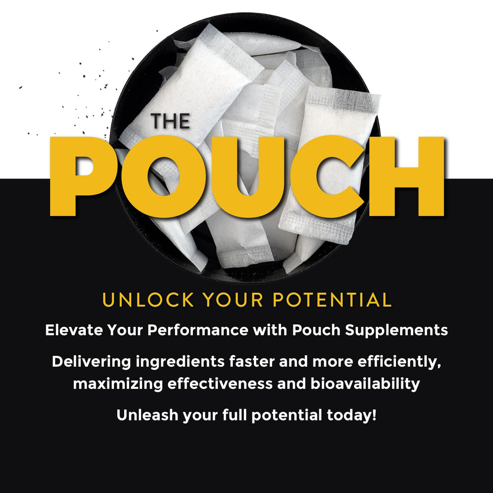Fully Loaded Alpha Fuel pouch in hand emphasizes travel-friendly energy.