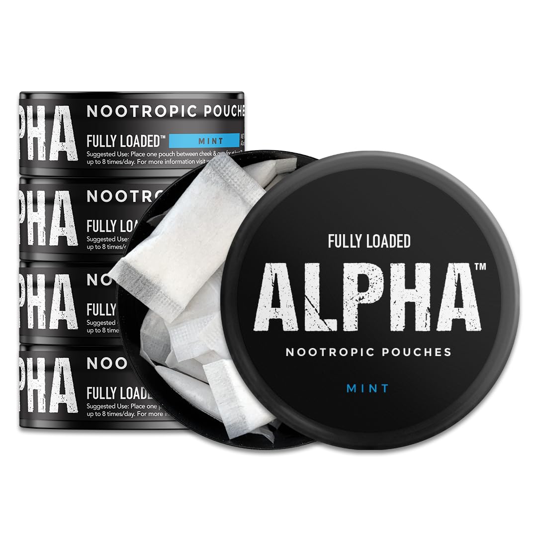 Fully Loaded Bullseye Alpha Pouch Mint front view for quick, discreet focus.