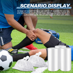 Easy-to-tie seal demonstrated on Fulmoon ice packs