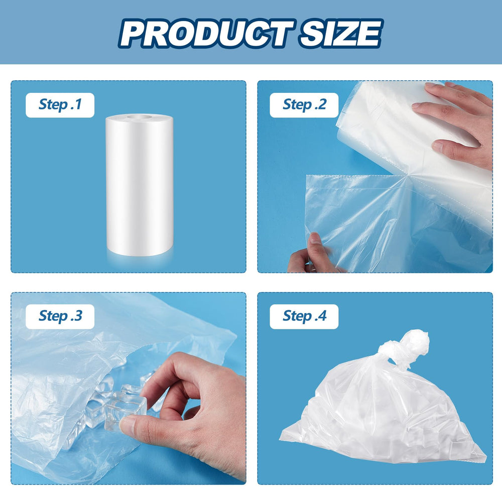 Fulmoon PE material ice packs, 0.78 mil thick, resist tearing