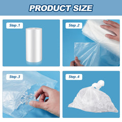 Fulmoon PE material ice packs, 0.78 mil thick, resist tearing