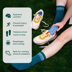 Carbon-negative cork material delivers durable, sustainable comfort with arch support