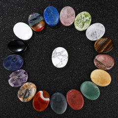 Fumete red agate thumb stone for warmth, balance, and focus during tasks.