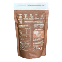 Fun Earth Mushroom Mocha powder scoop ready for a quick cup
