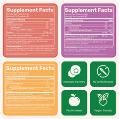 Fungies Cordyceps gummy bottle boosts daytime energy