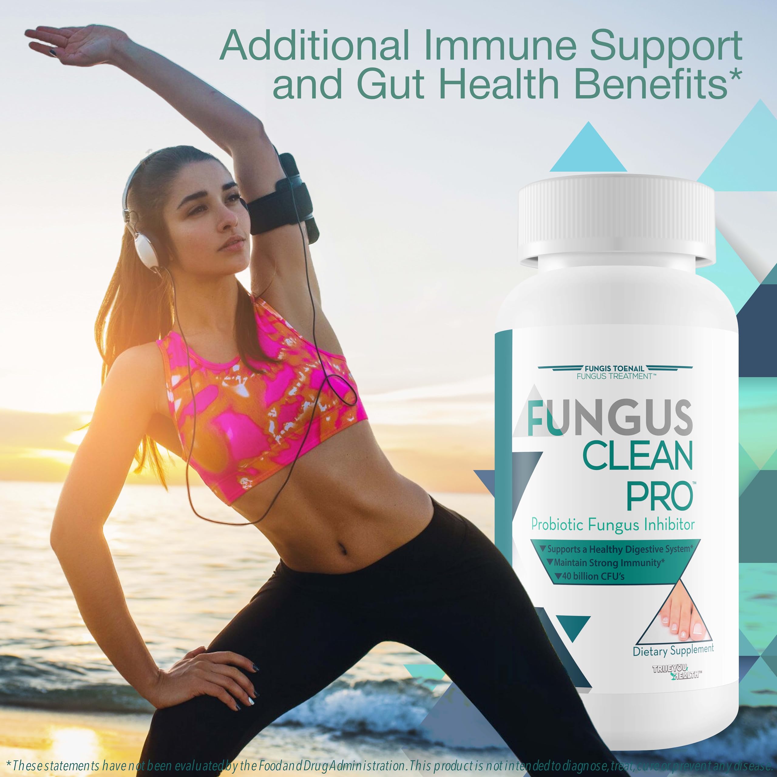 Daily-use routine image hints consistency and routine health care with Fungis.