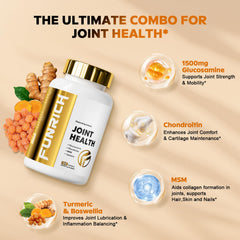 FUNRICH bromelain quercetin ingredients section suggests digestive and antioxidant support.