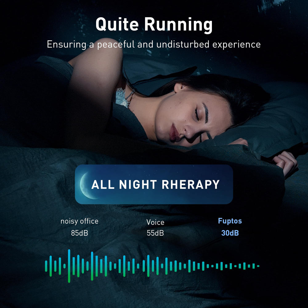 Fuptos cold therapy machine temperature display enables quick session monitoring.
