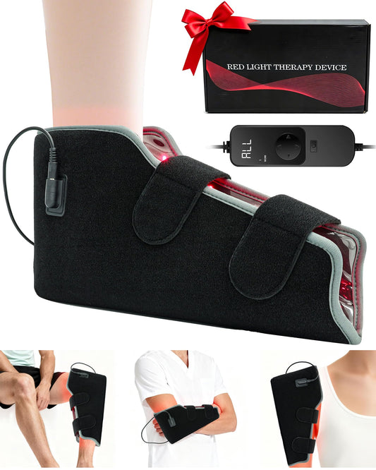 Furlove red light foot wrap delivers soothing near-infrared therapy for faster recovery.