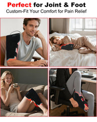 Furlove 12-inch extended wrap delivers full toe-to-heel coverage.