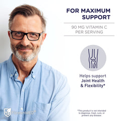 FürstenMED joint health support packaging displays formula with glucosamine and chondroitin.