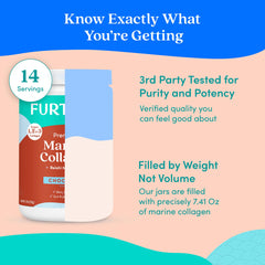 Further Food Smoothie with chocolate marine collagen for skin and joints