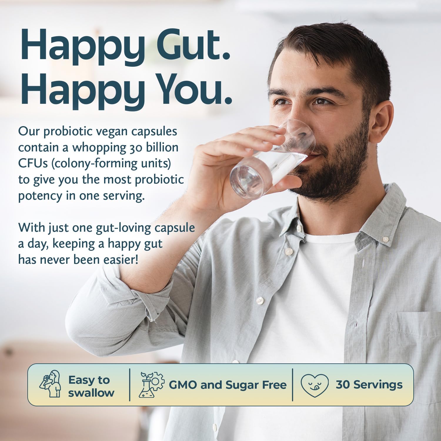 Future Kind brand logo visible on label, reflecting trusted probiotic quality.