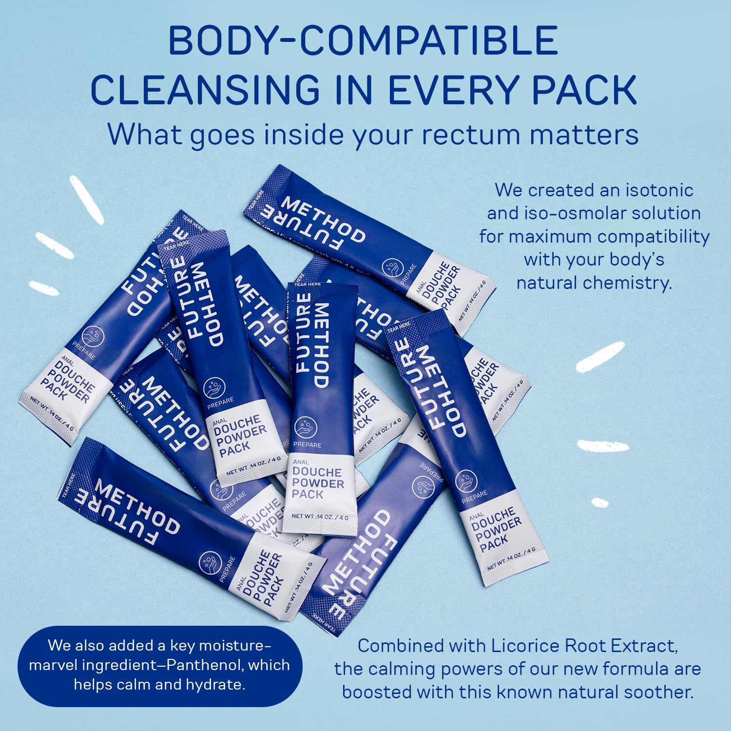 Future Method ten-packet pack shows compact, gender-inclusive readiness