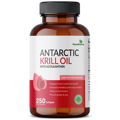 Futurebiotics Krill Oil lab testing certificate indicating heavy metal safety