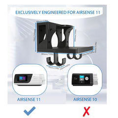 Fuwkeo AirSense 11 mask-hook keeps masks within easy reach.