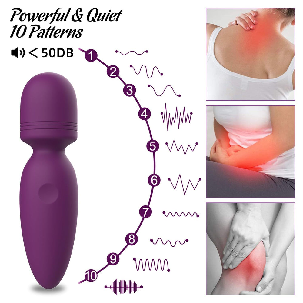 Fuwyiy mini massager cordless design for wireless, mess-free sessions.