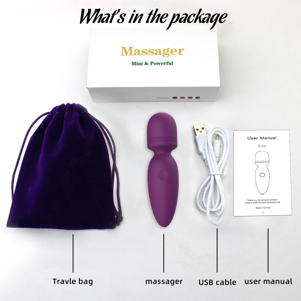 Fuwyiy mini massager silicone body-safe material for skin-friendly use.