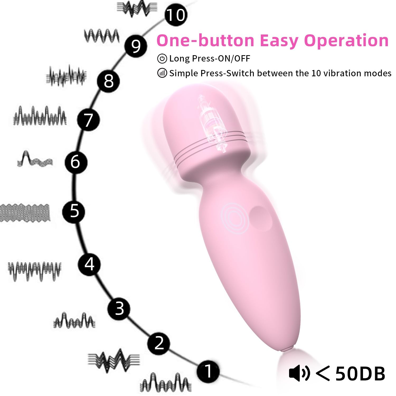 Fuwyiy silicone body-safe massager gentle on skin