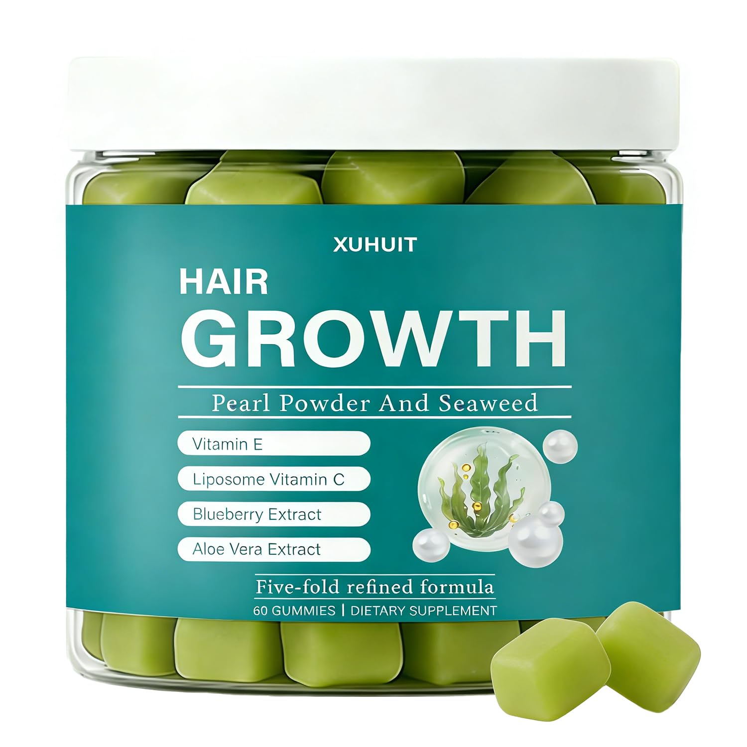 FW ZONE Sea Moss Gummies bottle shown for convenient daily use.