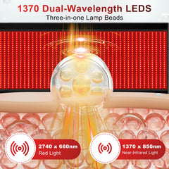 fyovuv red light therapy mat easy controls for personalized use