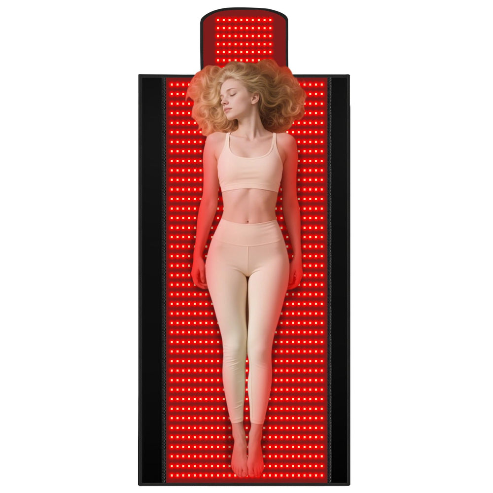 fyovuv red light therapy mat full-coverage layout for full-body relaxation