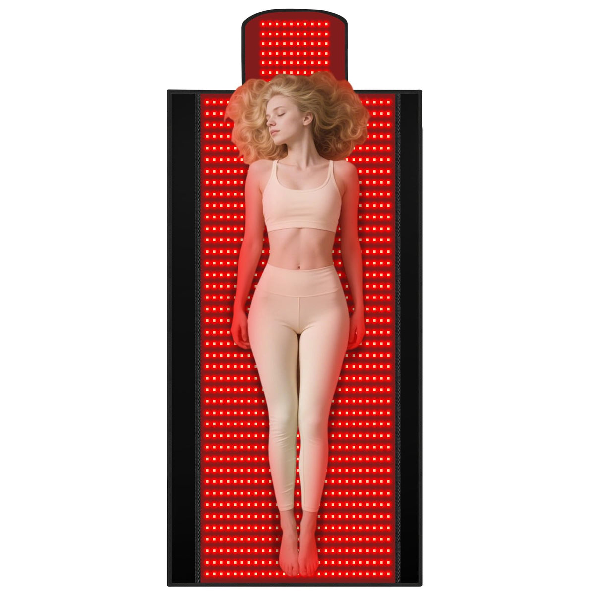 fyovuv red light therapy mat full-coverage layout for full-body relaxation