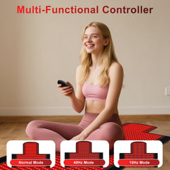 fyovuv red light therapy mat neck-head zone targets neck comfort