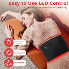 fyovuv red light belt control panel for customized sessions