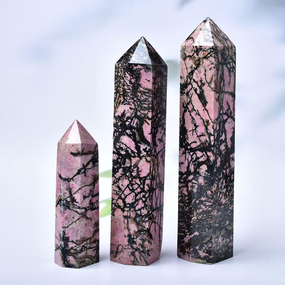 FZBHRO Rhodonite promotes love and balance in your personal space.
