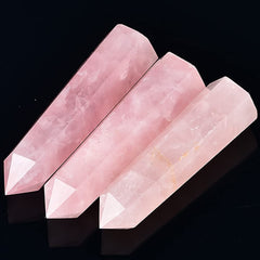 FZBHRO rose quartz meditation stone in a calm space