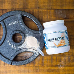 G6 Sports Replenish creatine MagnaPower bottle signals energy refuel.