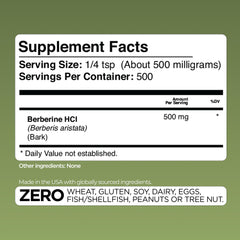 GADE Berberine HCl powder USA-made seal on package
