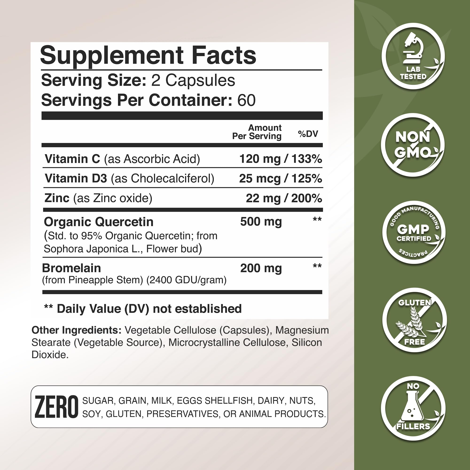 GADE NUTRITION USA-made seal on packaging signals quality and transparency