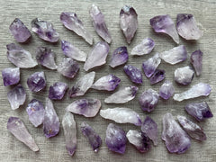 GAF TREASURES amethyst point pocket stone for on-the-go calm.