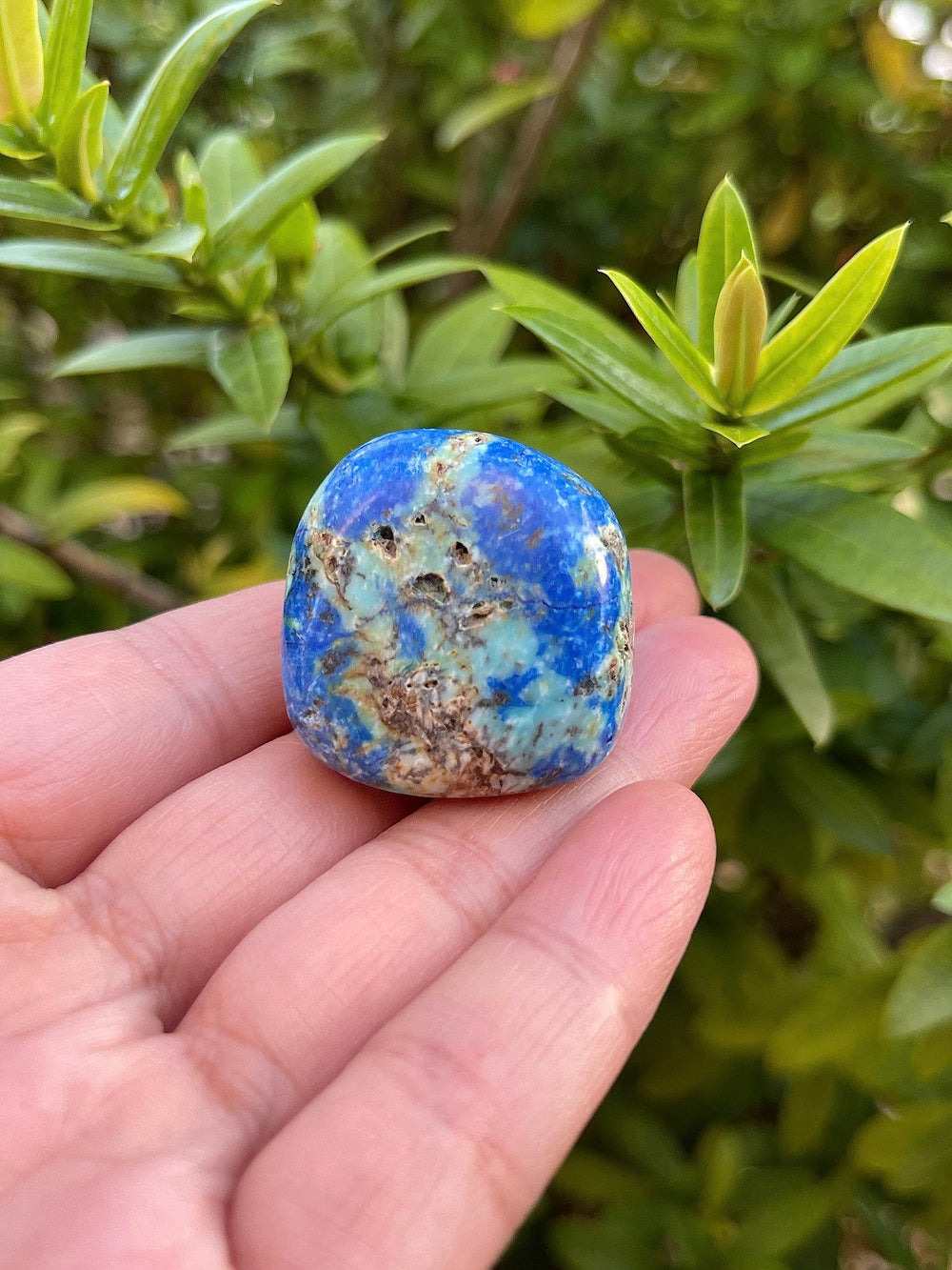 GAF TREASURES azurite malachite stone veining variations showcase natural beauty