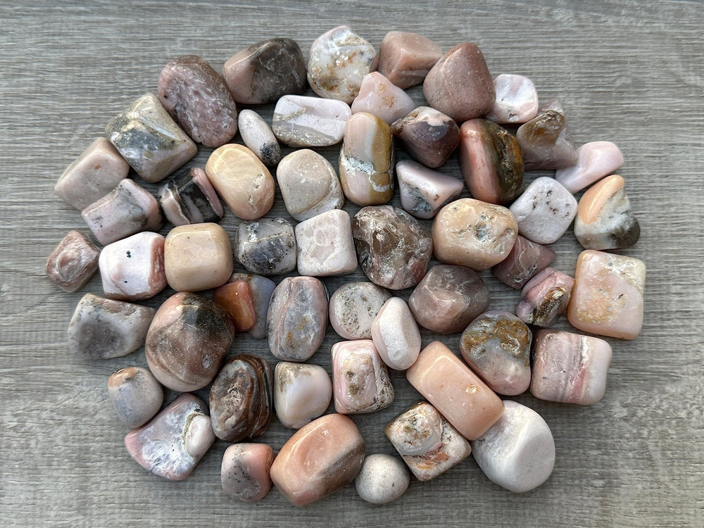 GAF TREASURES bulk pink opal stones for crafts and gifts