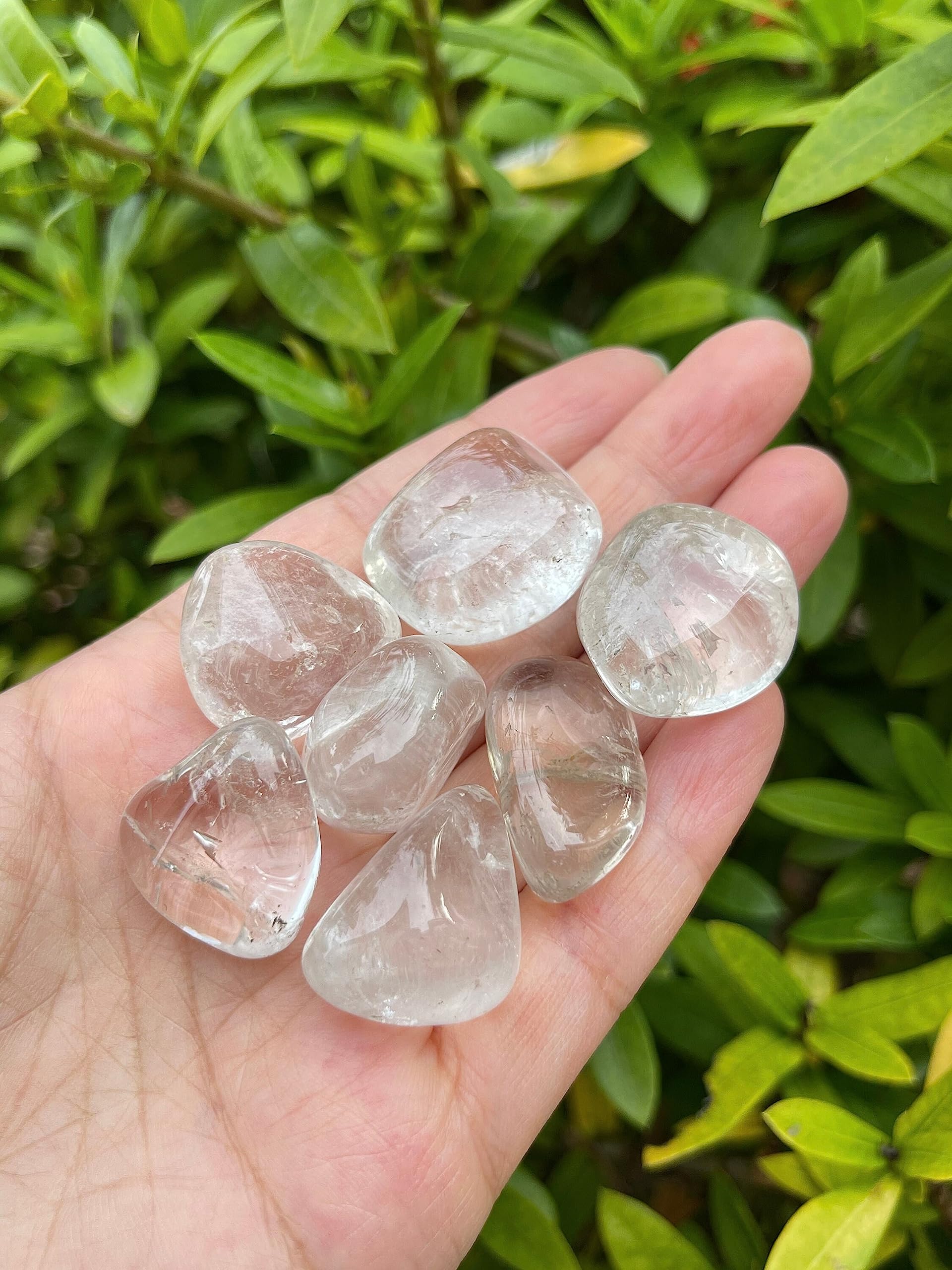 GAF TREASURES clear quartz stones grade A – dependable for meditation setups.