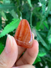 GAF Treasures Fire Agate polished rocks suitable for crystal grids and energy work.