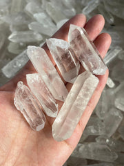 GAF TREASURES grade A clear quartz point ideal for rituals and focus