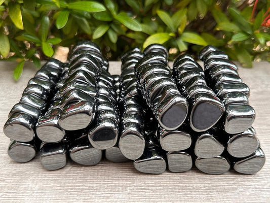 GAF Treasures magnetic hematite tumbles bulk pack shown for bulk buyers