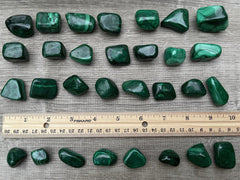 GAF TREASURES meditation stones in malachite for focus and serenity
