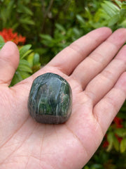 GAF Treasures nephrite jade stones in palm size for easy handling