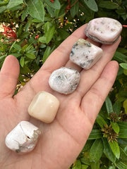 GAF TREASURES pink opal pocket stones for daily calm