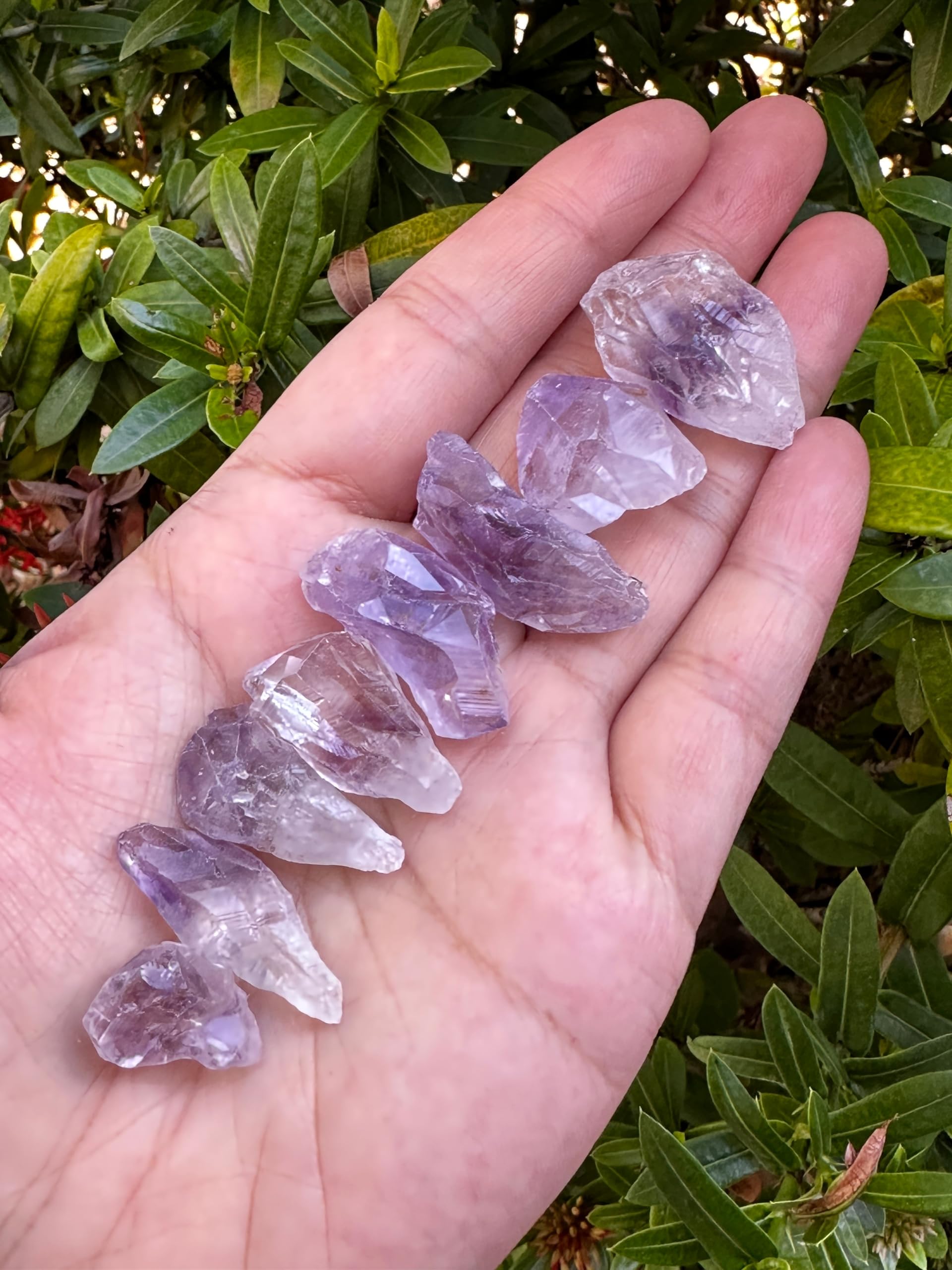 GAF TREASURES raw amethyst bulk pack image emphasizing variety of shapes