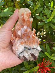 GAF Treasures large calcite rough 2-3 lb for display and polishing.