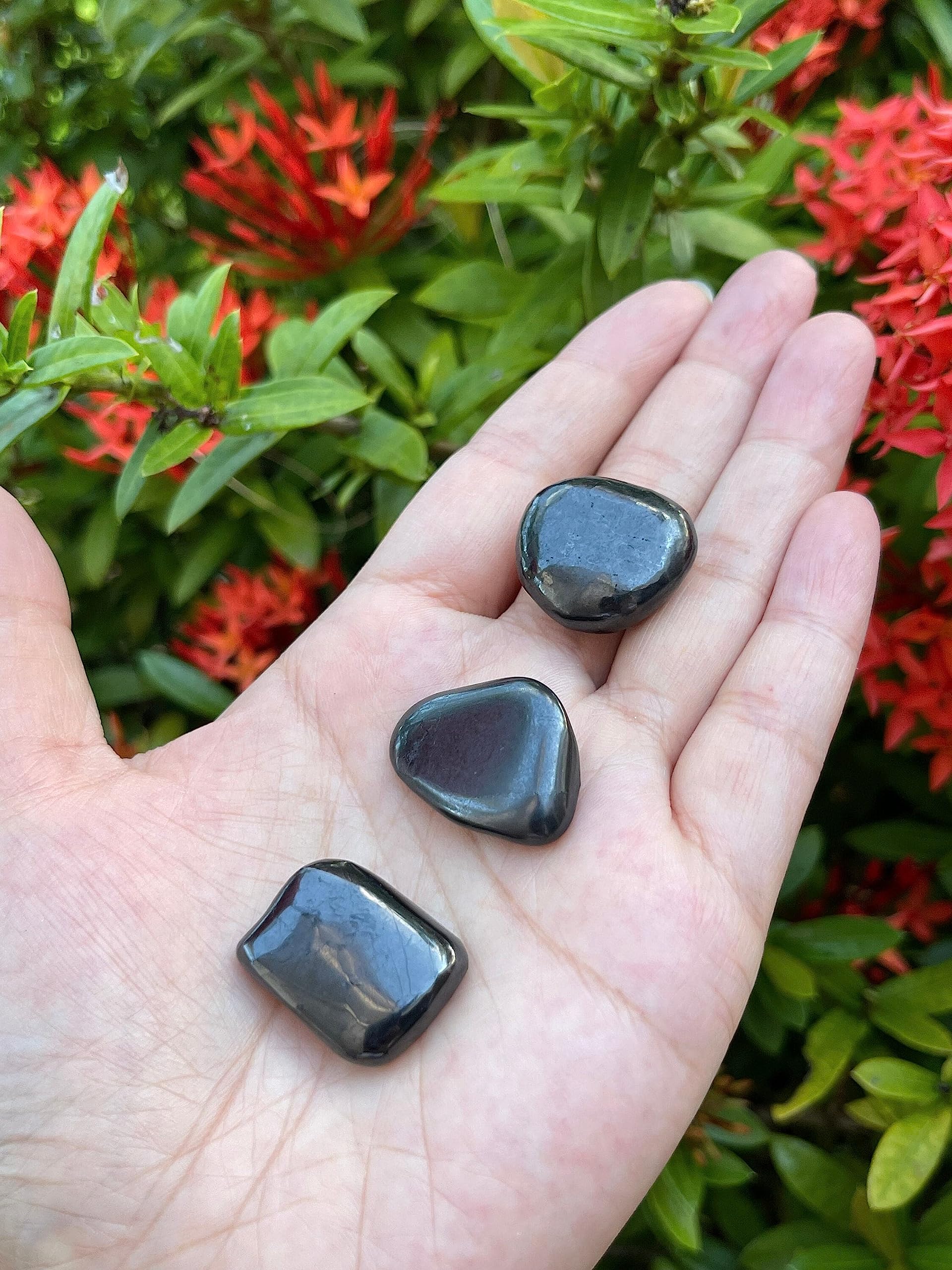 GAF TREASURES Shungite used in Reiki grids for personal energy work.