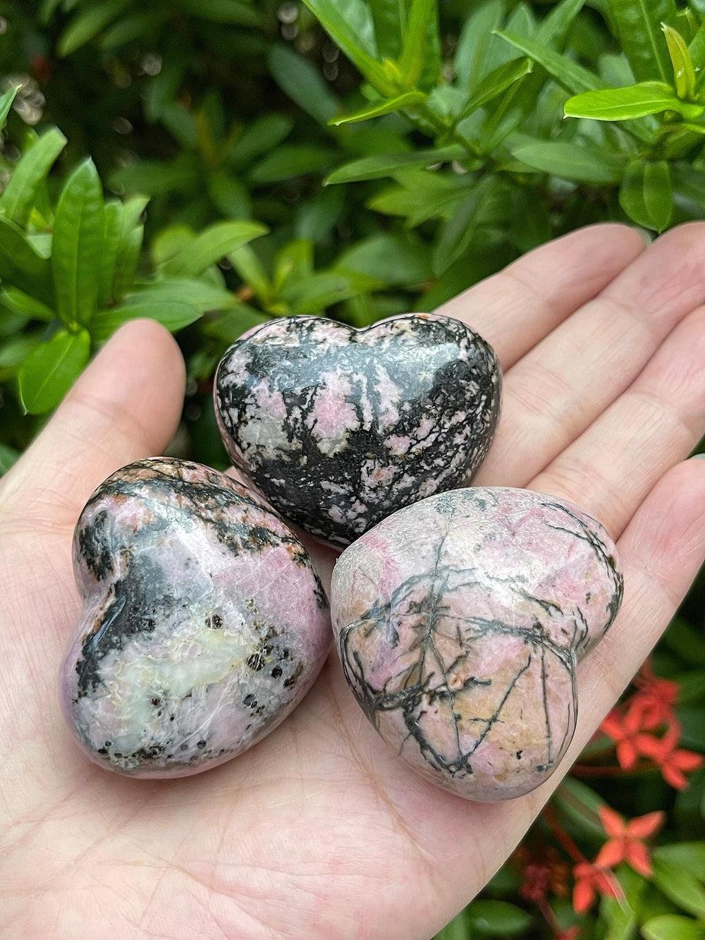 GAF Treasures Rhodonite gift idea for crystal lovers and mindful gifting